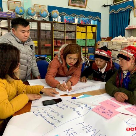 Training course on "Participatory Vulnerability Analysis” in natural disaster cases in Ha Giang province