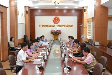 Đoàn công tác của ActionAid Việt Nam làm việc với UBND TP. Uông Bí